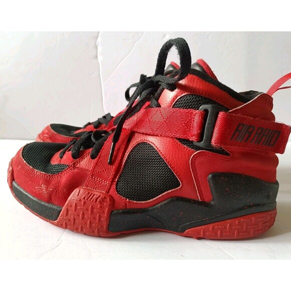 Nike Air Raid University Red Black Men's Size 10 - Picture 4 of 8